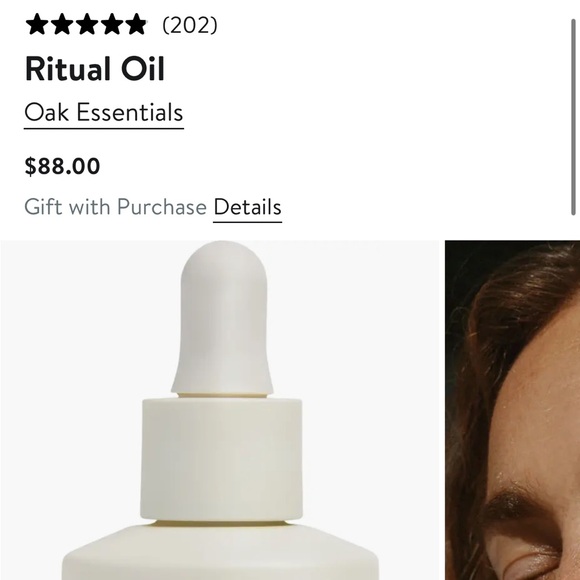 Essentials Ritual Oil - Cream White - Picture 4 of 4